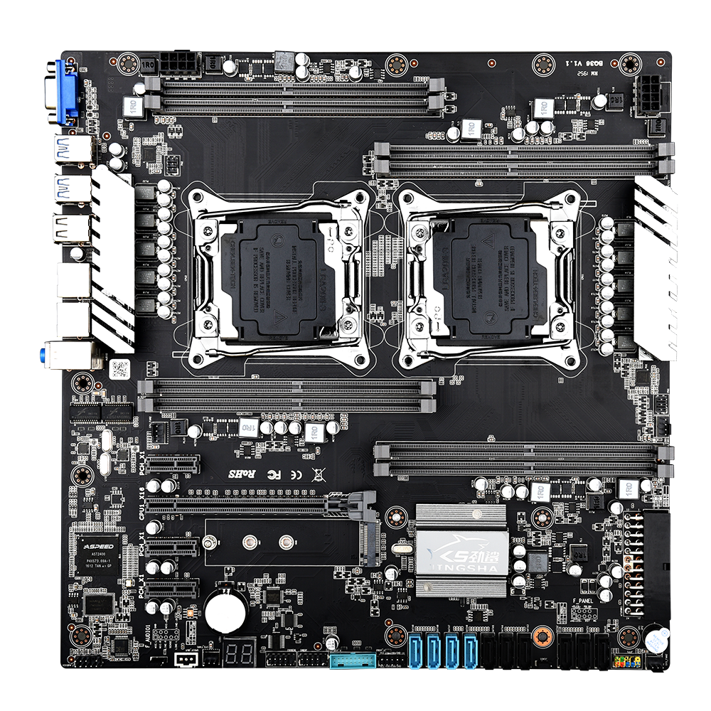 劲鲨 X99双路主板