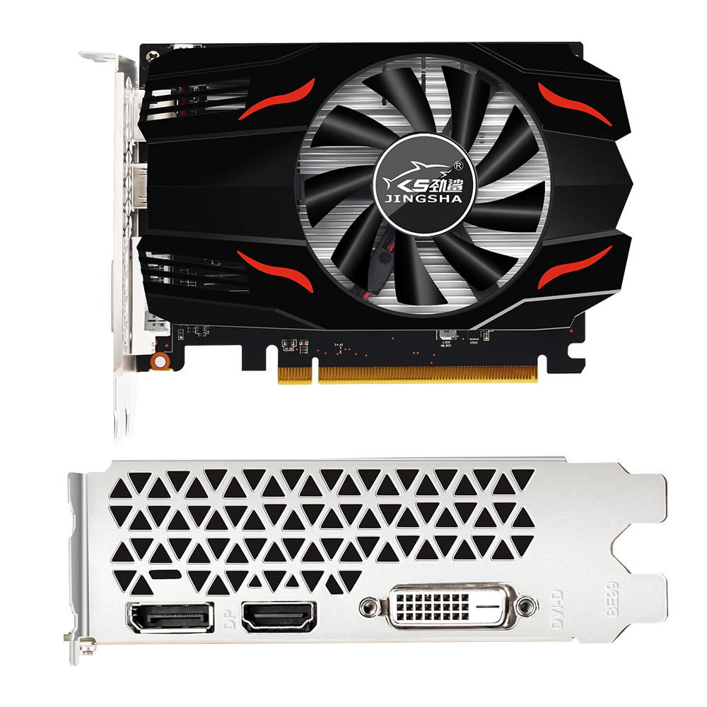 劲鲨AMD RX550 4G显卡（单风扇）