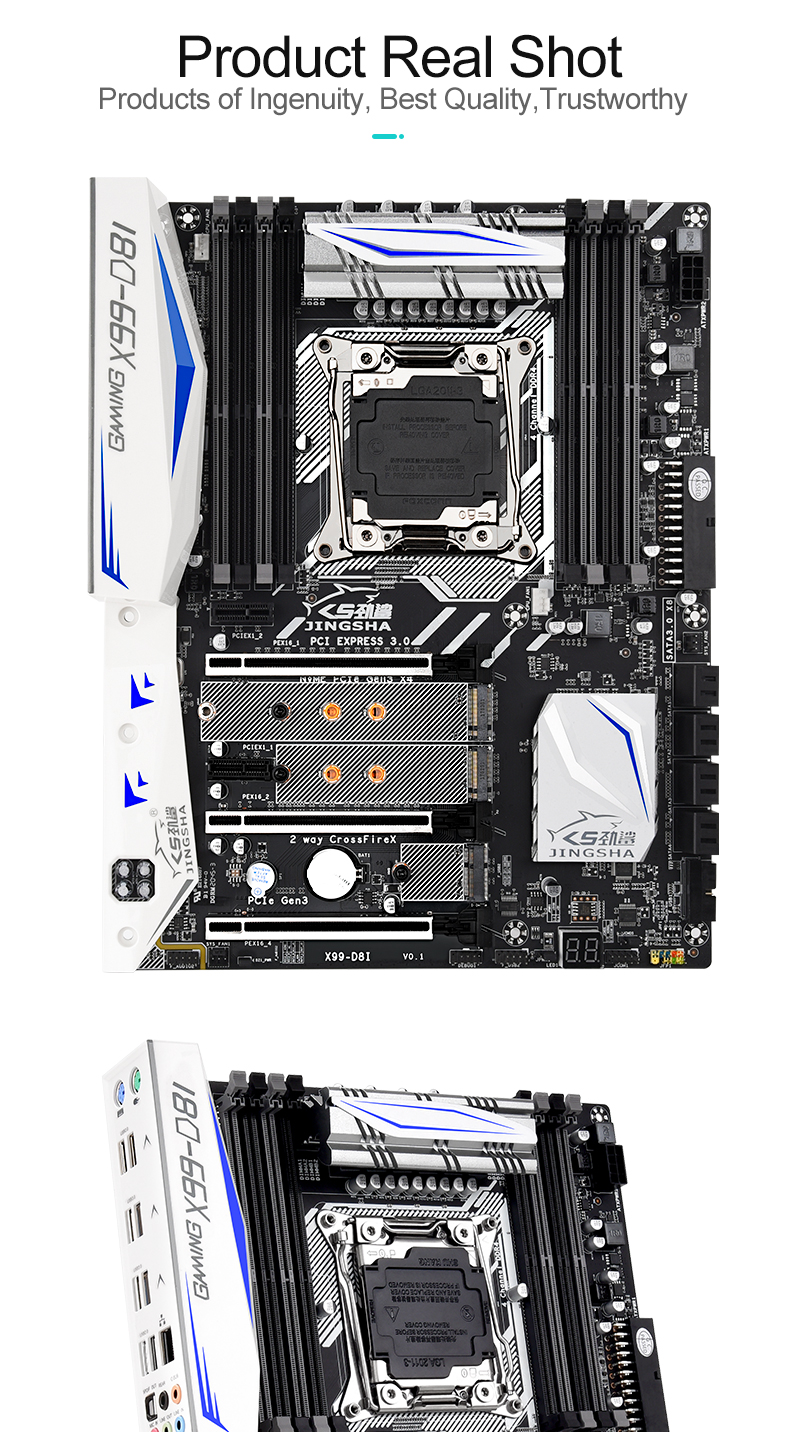 JINGSHA X99-D8I motherboard