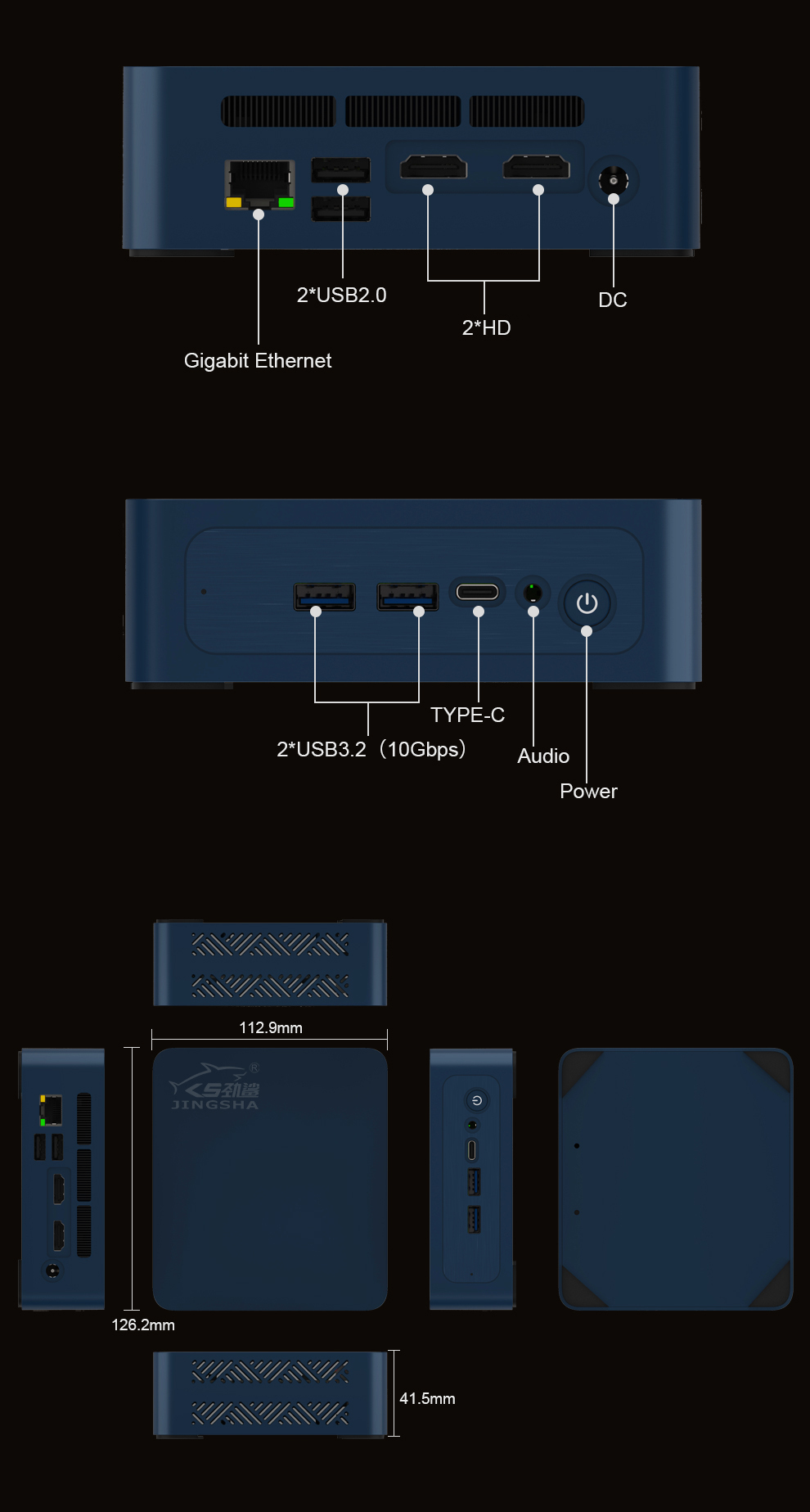 JINGSHA H1P MINI PC